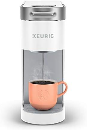 Keurig K-Slim Coffee Maker, Single Serve K-Cup Pod Coffee Brewer, 8 to 12 Oz Brew Sizes, White | Amazon (US)