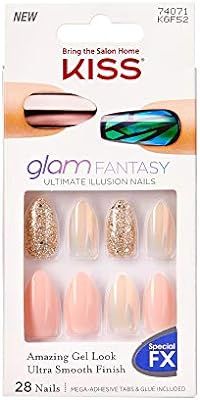 Kiss Glam Fantasy Ultimate Illusion 28 Nails KGF52 | Amazon (US)