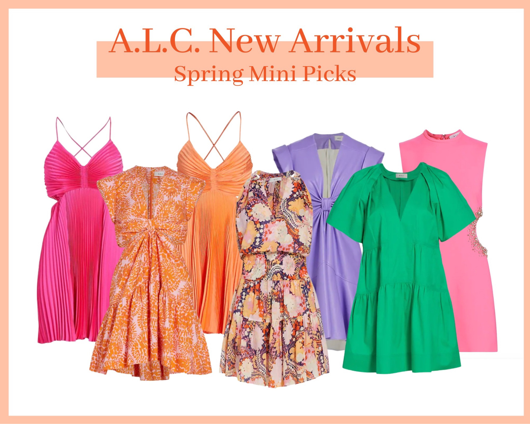 ALC spring mini dress picks!! 

#LTKstyletip #LTKFind #LTKSeasonal