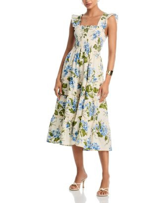AQUA Calypso Tiered Smocked Dress - Exclusive  | Bloomingdale's Women | Bloomingdale's (US)