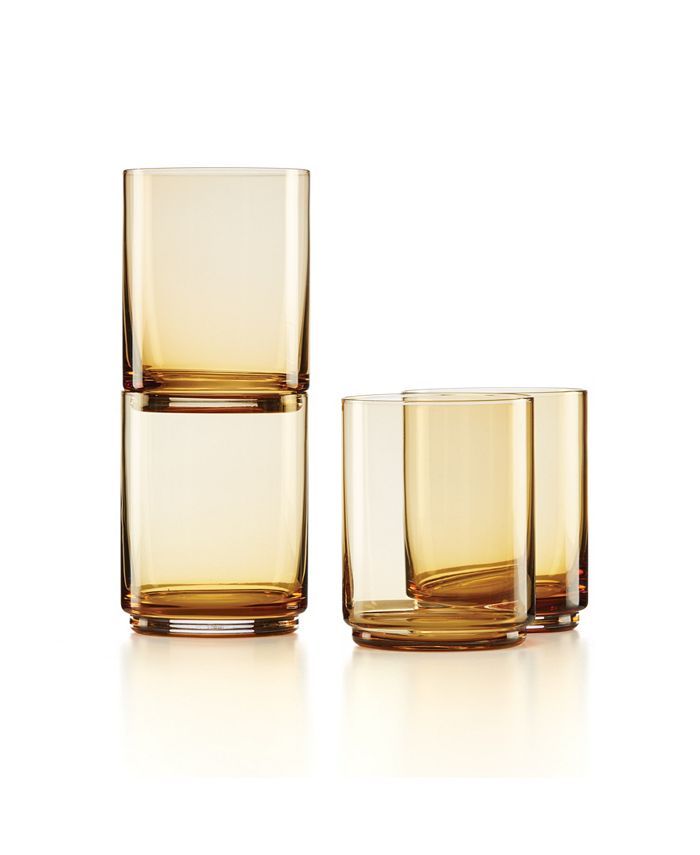 Lenox Tuscany Classics Stackable Tall Glasses Set, 4 Piece & Reviews - Glassware & Drinkware - Di... | Macys (US)