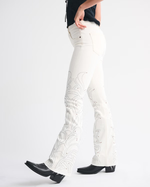 Women's High Rise Bootcut Jean | Women's Abercrombie x Kemo Sabe | Abercrombie.com | Abercrombie & Fitch (US)