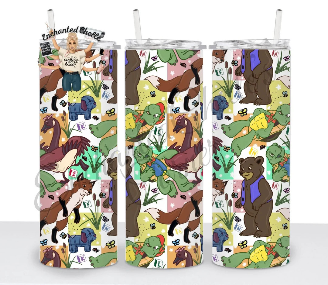 Turtle and Friends Tumbler - Etsy | Etsy (US)