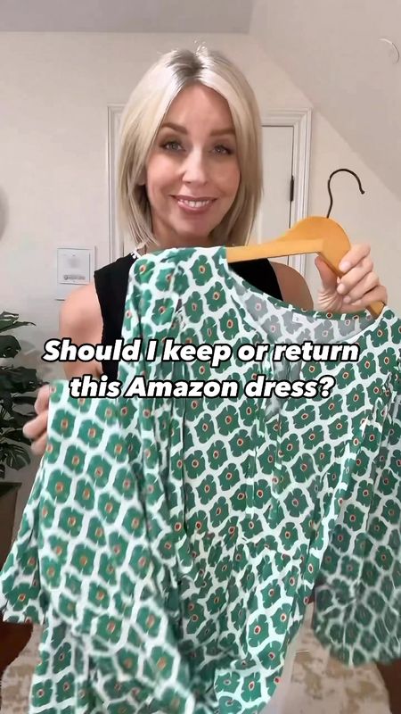 It’s an Amazon KEEP! I fell in love with this  Bohemian style dress in maxi length with puff sleeves. It’s the perfect summer dress. ☀️ It is cute on its own, but I prefer to add a belt to create shape and define the waist. 

✨ It comes in 15 prints and fits true to size. I’m wearing a small.

#LTKOver40 #LTKFindsUnder50 #LTKVideo