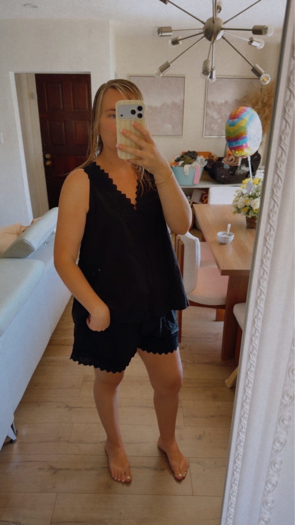 Postpartum outfit
Matching set 
Casual outfit 
Mom outfit 
Midsize outfit 

Size 6 top and 8 bottoms

#LTKstyletip #LTKsummer #LTKmidsize