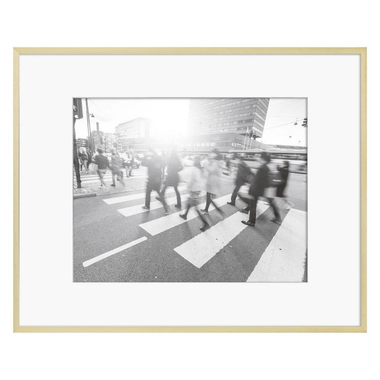 Thin Metal Matted Gallery Frame Gold - Project 62™ | Target