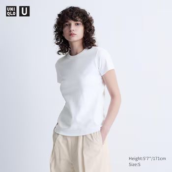 U Crew Neck Short-Sleeve T-Shirt4.6(See 309 reviews)A versatile piece that styles as a T-shirt or... | UNIQLO (US)