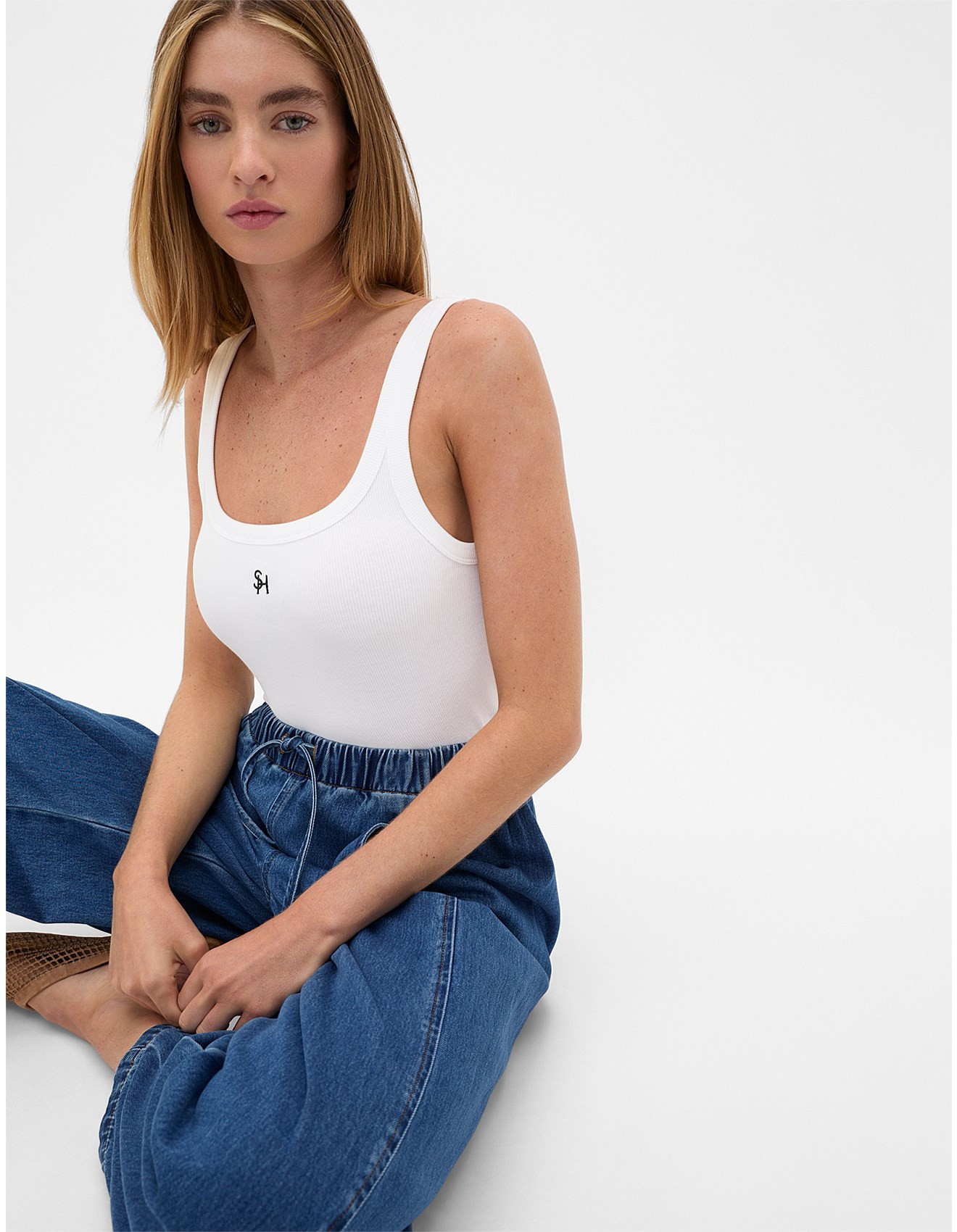 CORE HERITAGE RIB TANK | David Jones (Australia & New Zealand)