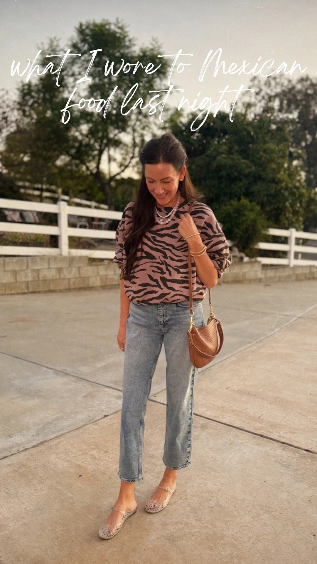 Pullover-medium // ON SALE! 
Jeans-run tts 
What I wore last night!

#LTKootd #LTKSaleAlert #LTKSeasonal