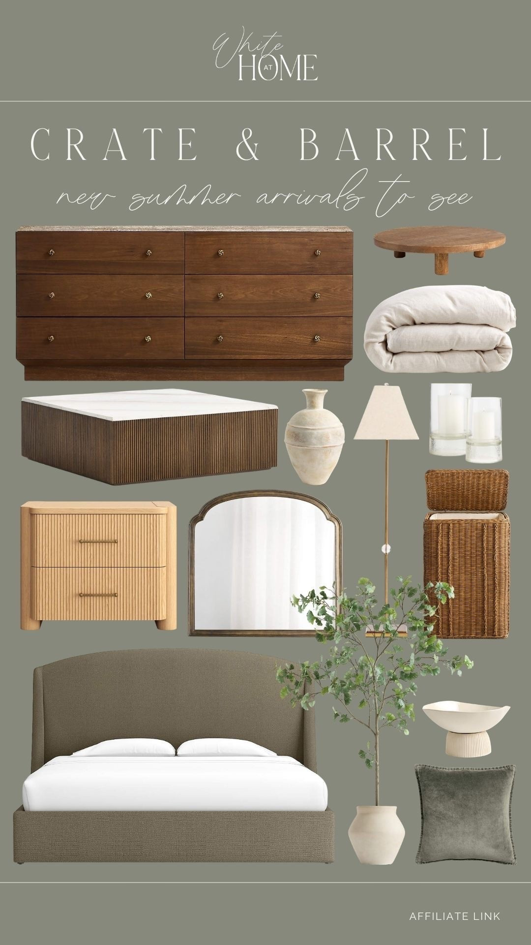 The newest arrivals at Crate & Barrel! A mix of timeless finished with modern styles and various organic textures. Love the effortless blend!

#LTKHome