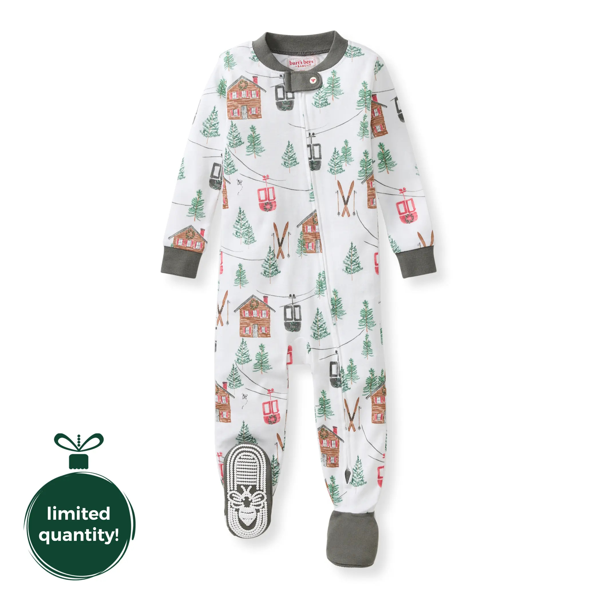 Ski The Alps Matching Family Sleeper | Burts Bees Baby