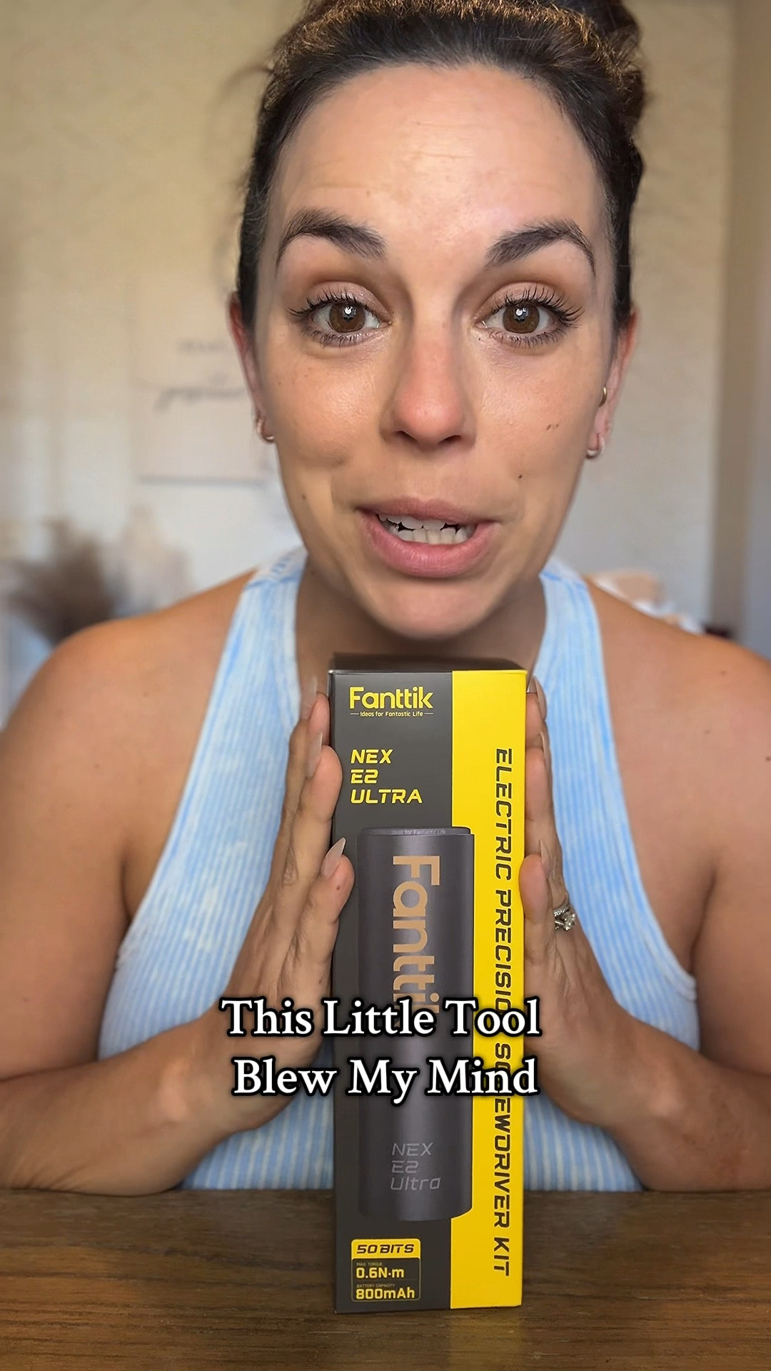 This Rechargable Screwdriver from Fanttick as a total game changer! I feel like this is a gift everyone would like to have and some thing every home needs💕 

#LTKHome #LTKFindsUnder100 #LTKGiftGuide