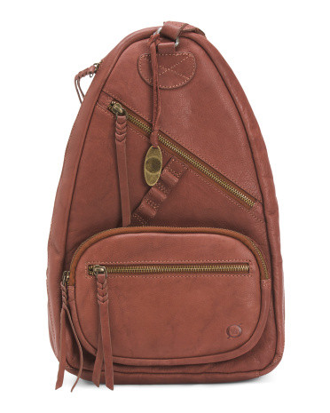 Leather Sintra 2 Tone Sling | TJ Maxx
