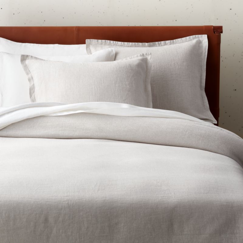 Linen Flax Duvet CoverCB2 Exclusive Change Zip Code: SubmitClose$49.95 - $249.00(0.0)  out of 5 s... | CB2