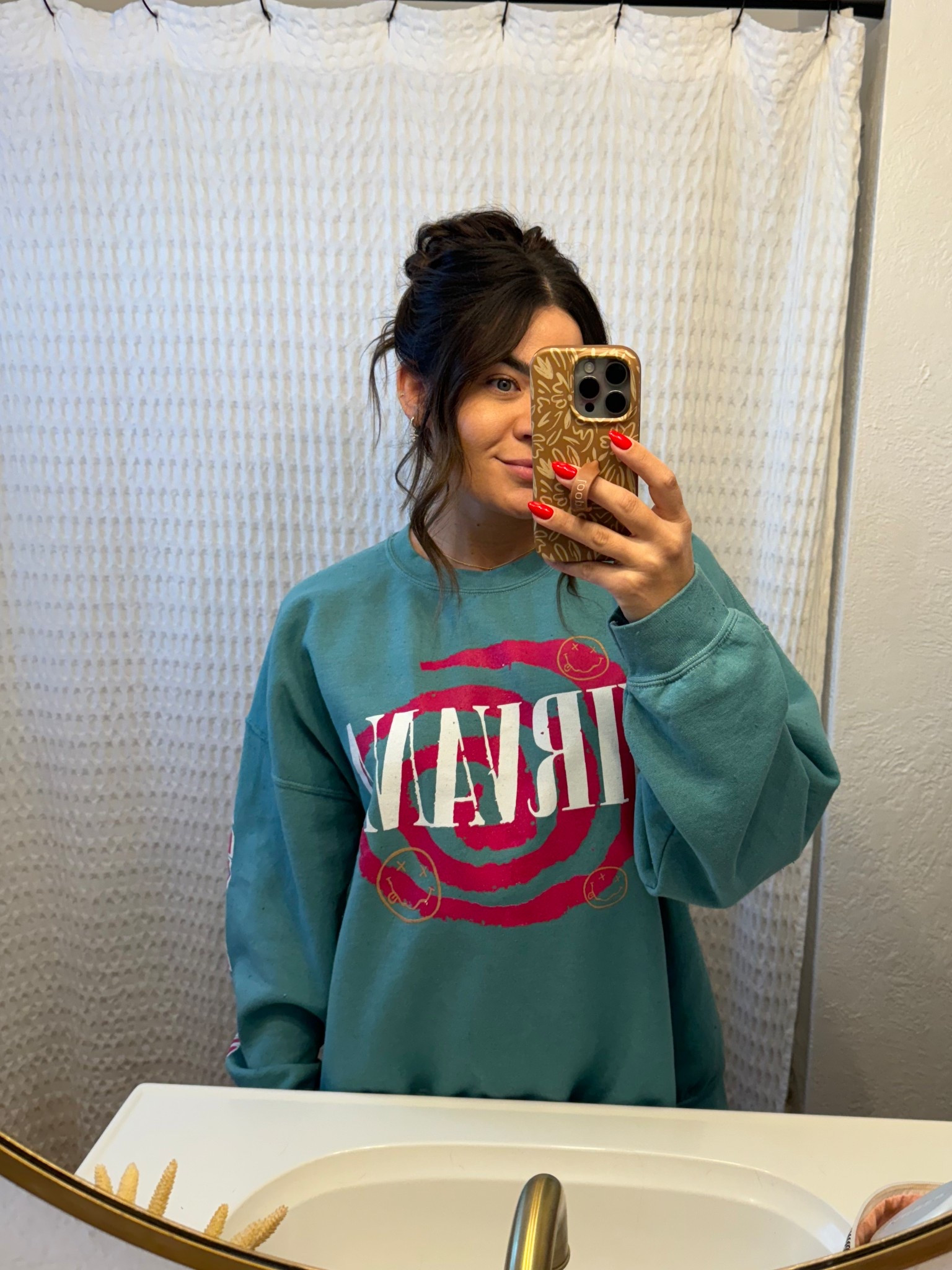 Nirvana graphic sweatshirt on sale-
Size large/extra large

#LTKFindsUnder100 #LTKSaleAlert #LTKFindsUnder50