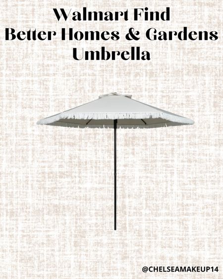 Better Homes & Gardens Umbrella // Patio // Home // Walmart Find 

#LTKhome