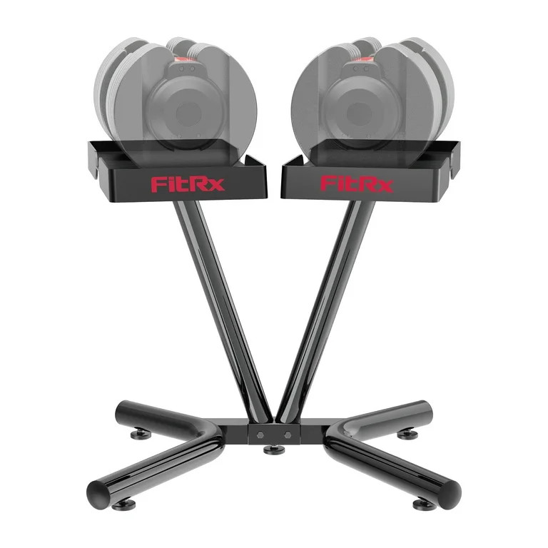 FitRx SmartRack and SmartBells Set, Dumbbell Weight Rack Stand with Two Quick-Select 5-52.5lbs Ad... | Walmart (US)