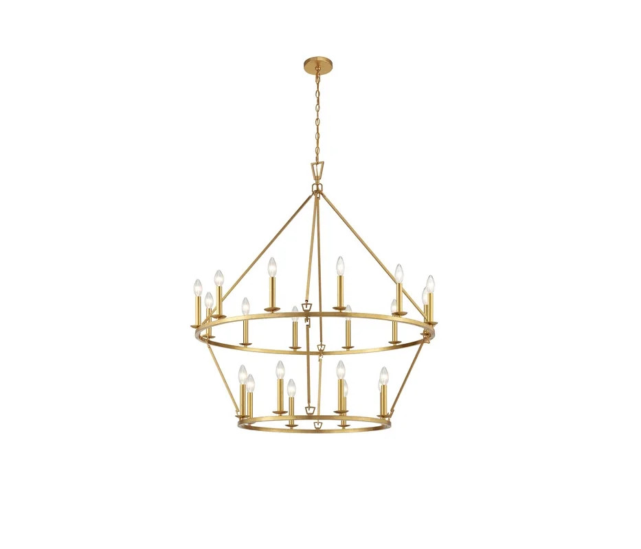 Kyrid 2-Tier Chandelier 20 Lights Ceiling Light Fixtures | Walmart (US)