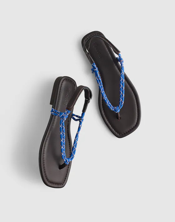 The Aliyah Thong Sandal in Paracord | Madewell