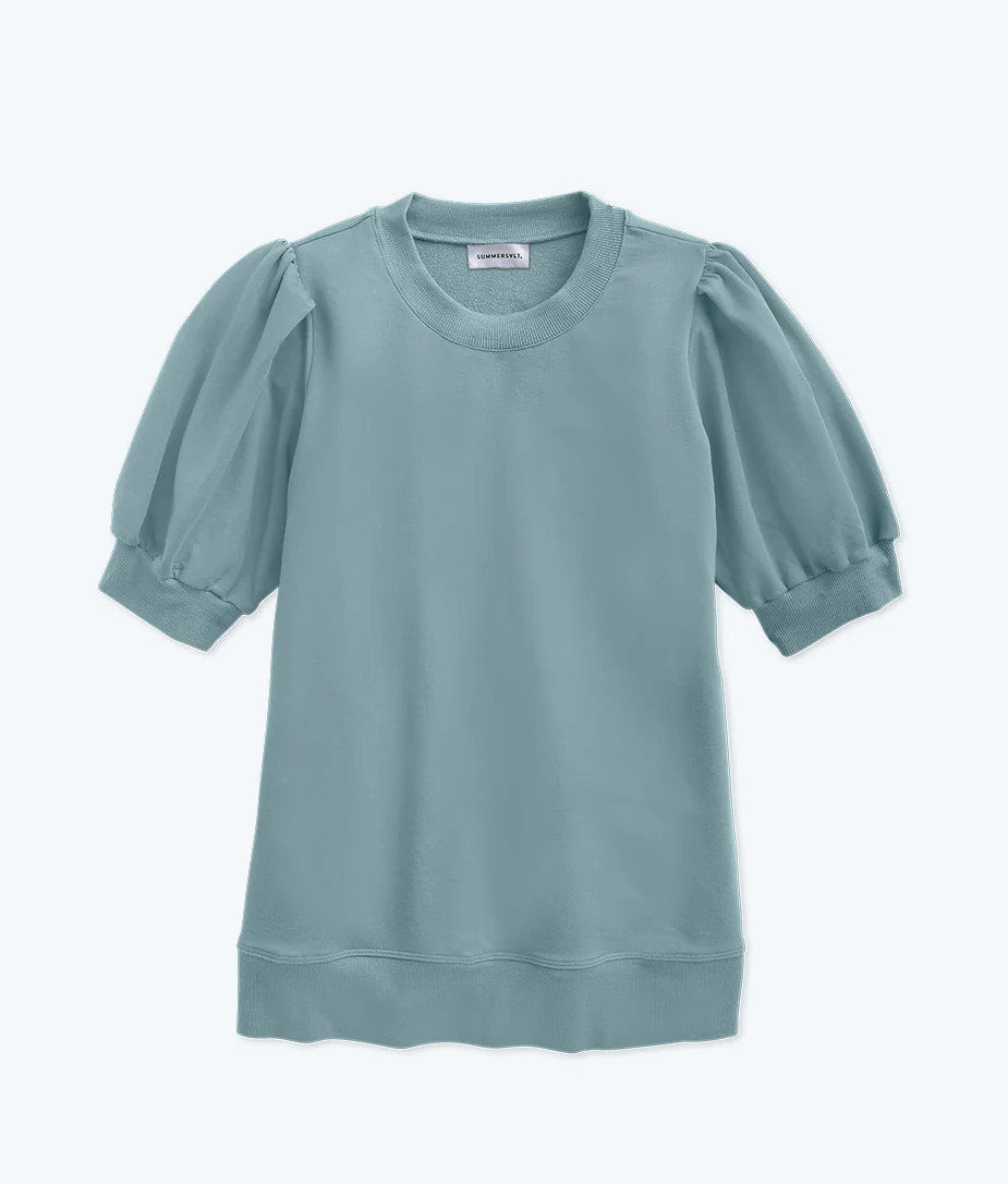 The Softest French Terry Puff Short Sleeve Top 
            | 
              
              
    ... | SummerSalt