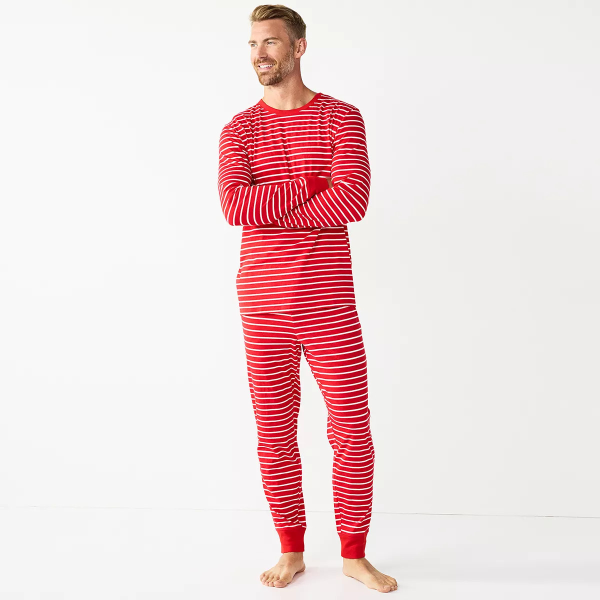 Men's Jammies For Your Families® Joyful Celebration Striped Pajama Set | Kohl's