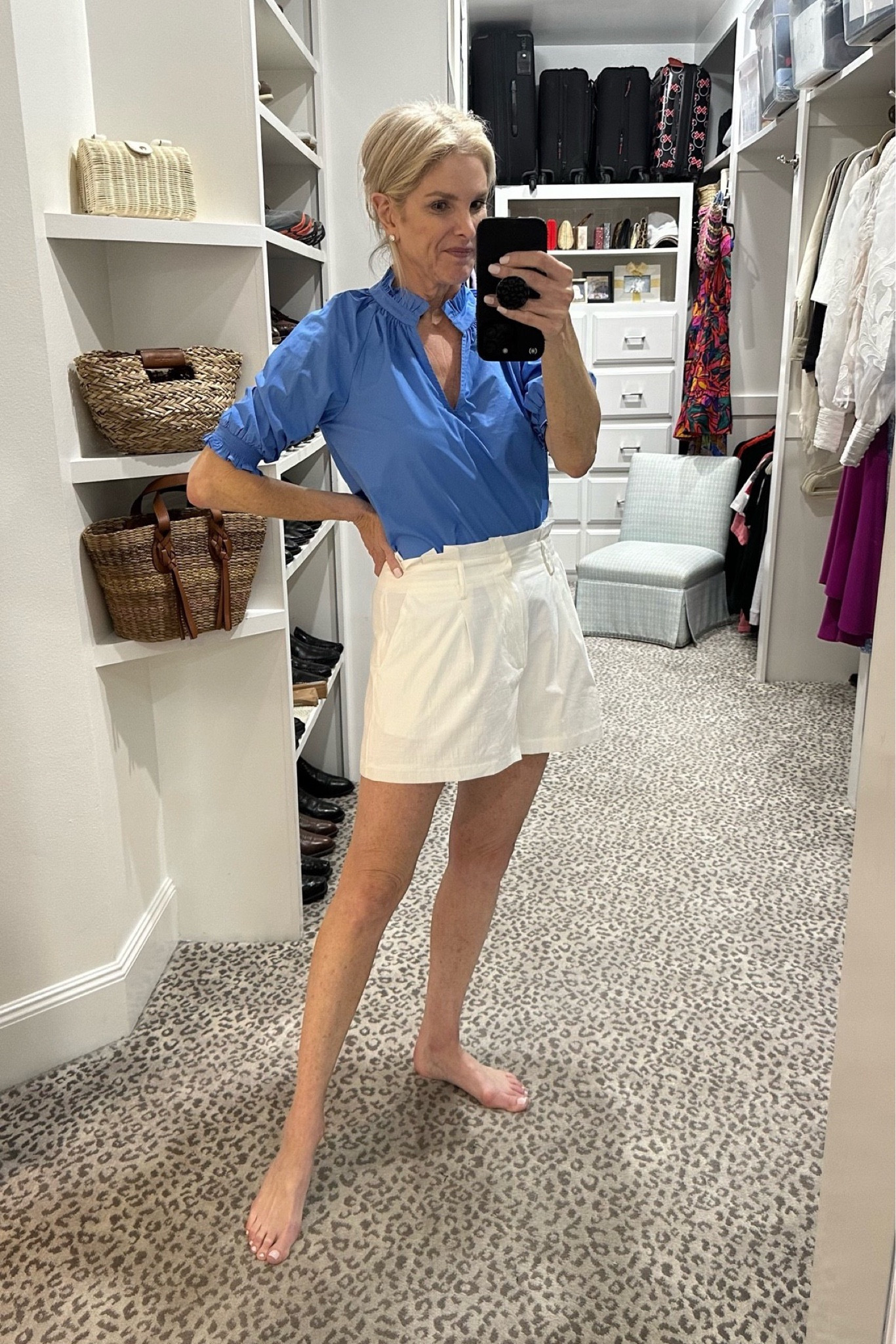 Super cute combo for spring and summer! Size S top and M shorts 

#LTKunder100 #LTKSeasonal #LTKstyletip