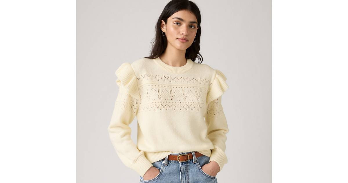 Shane Flutter Sleeve Sweater | Levi's US
