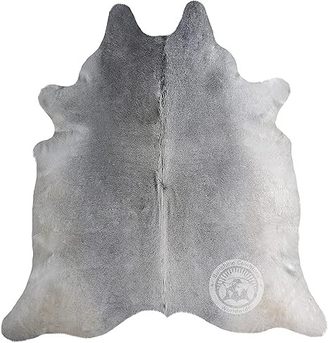 Grey Cowhide Rug 6ft x 8ft 180 cm x 240 cm | Amazon (US)
