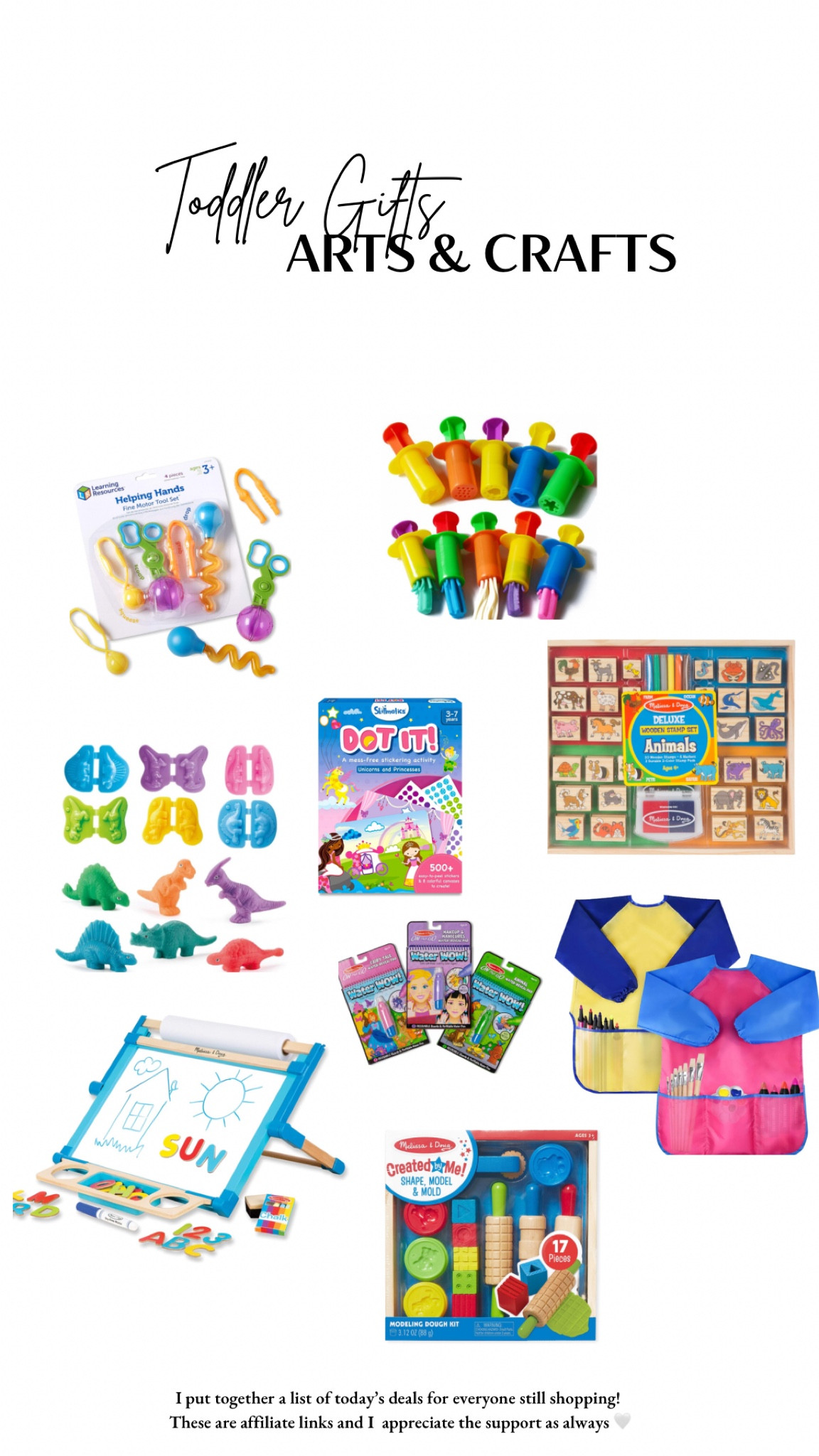 Toddler Christmas gift ideas for arts and crafts 

#LTKkids #LTKfamily #LTKGiftGuide