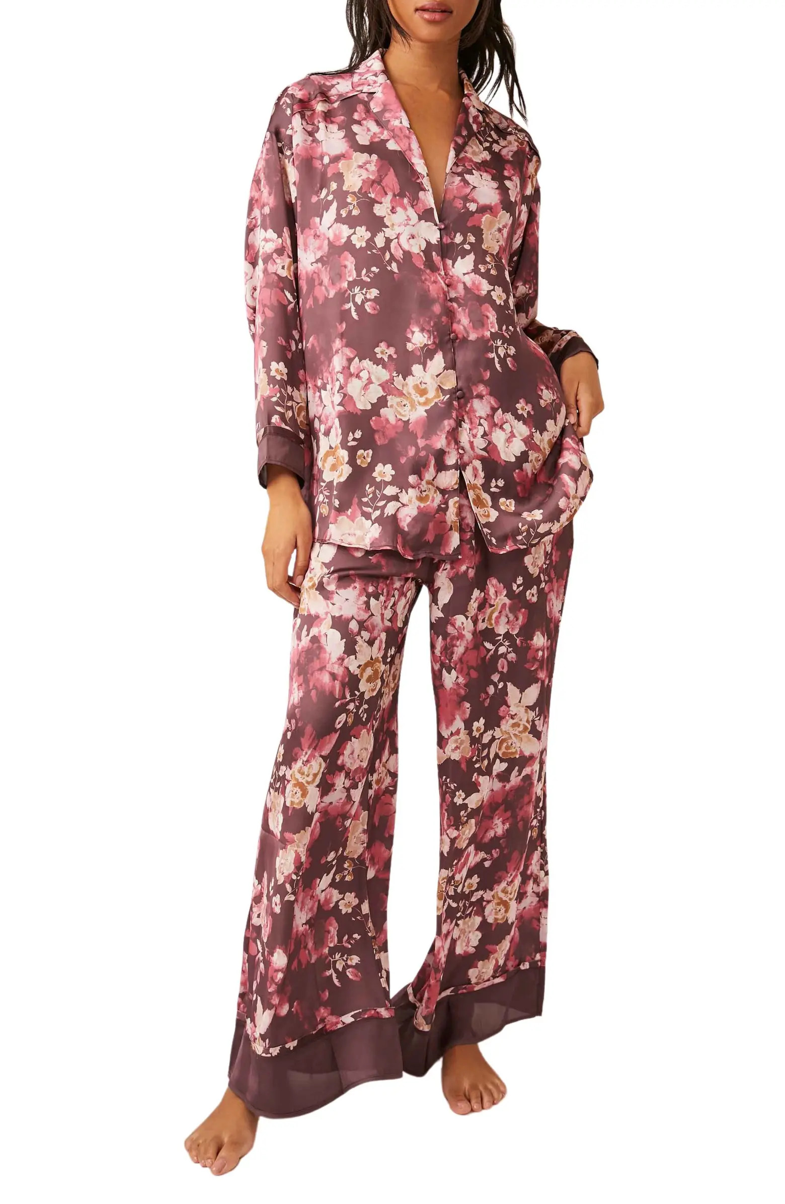 Dreamy Days Mixed Print Pajamas | Nordstrom