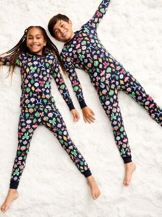 Gender-Neutral Snug-Fit Graphic Pajama Set for Kids | Old Navy (CA)