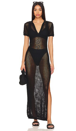 Sydney Cover Up | Black Cover Up Dress | Black Vacation Dress Black Beach Dress Black Resort Dress | Revolve Clothing (Global)