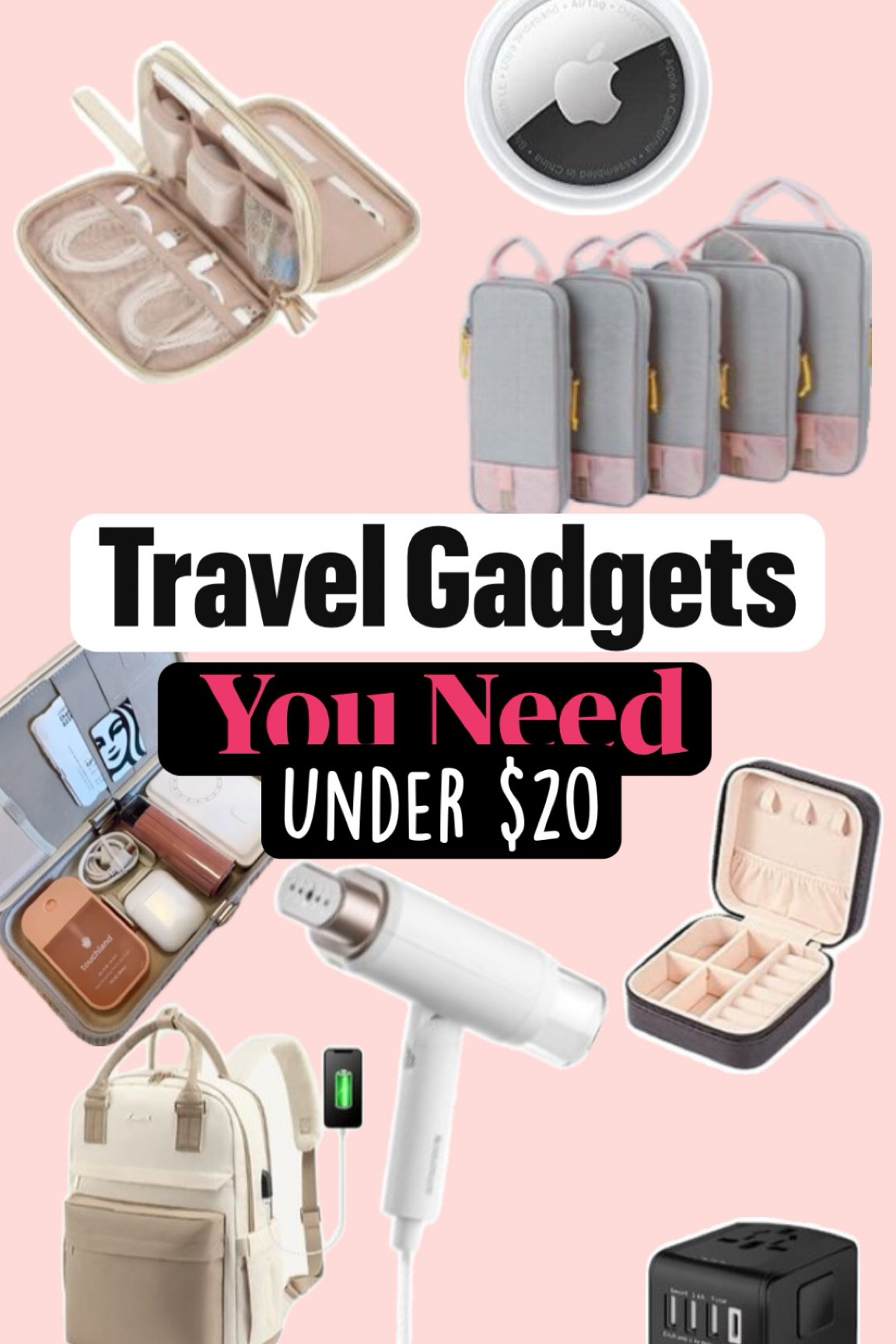 Under $20 travel necessities 

#LTKTravel