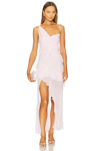 Amina Maxi Dress in Fairyfloss | Revolve Clothing (Global)