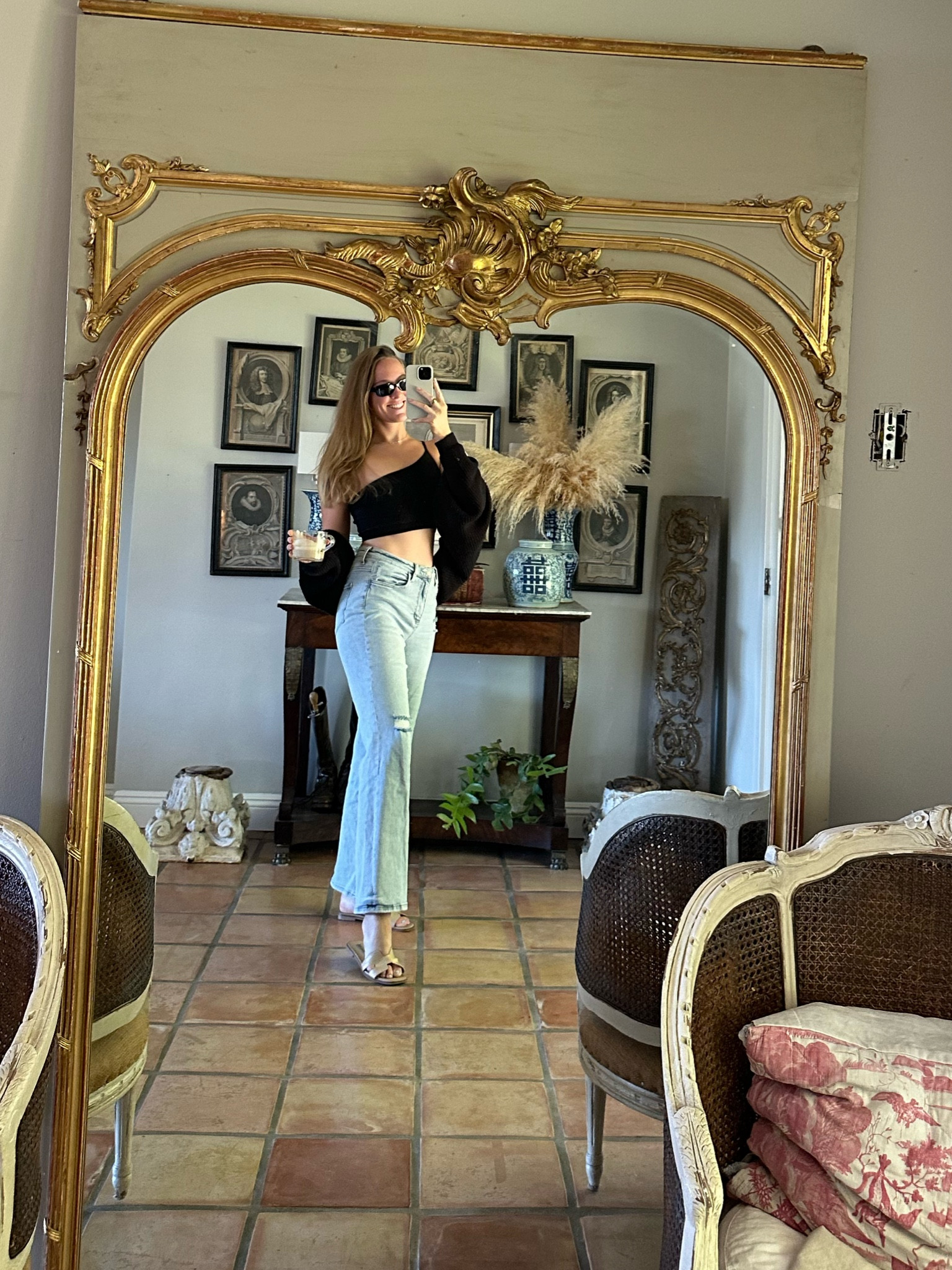 Todays OOTD! I have been loving these jeans and cardigan! 