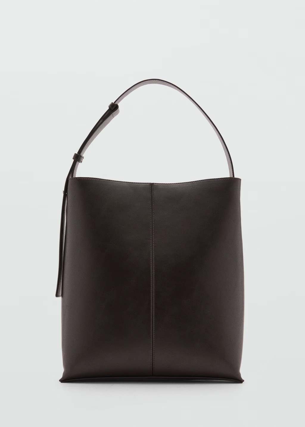 Short handle shopper bag | MANGO (UK)