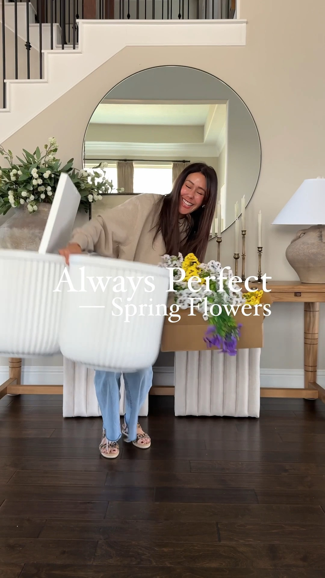 Spring planters that stay pretty all season. I only used two packs per planter for a full, lush moment.
Low maintenance, high impact… just how I like my outdoor styling.

#springplanter #outdoorstyling #frontporchdecor #fauxflowers #amazonhomefinds #planterideas #easyspringdecor #budgetfriendlydecor #realisticfaux #homeswithstyle

#LTKHome #LTKSeasonal