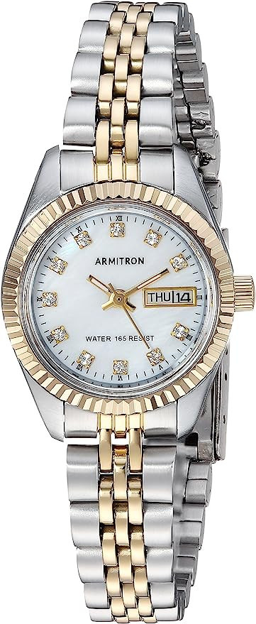 Armitron Women's Premium Crystal Accented Bracelet Watch | Amazon (US)