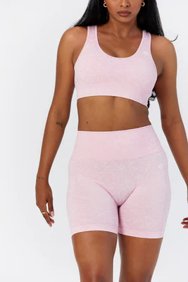 Astoria RISE Seamless Short - Baby Pink | astoria activewear