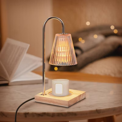 HOM Candle Warmer Lamp with Adjustable Brightness and Timer Function - Candle Wax Warmer for Home... | Target