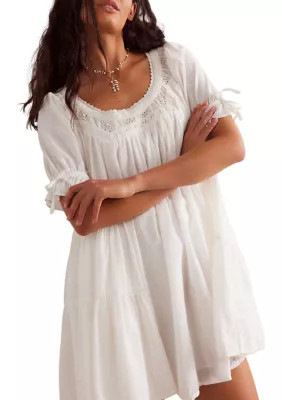 Free People Women's Sandy Shores Babydoll Dress | Belk