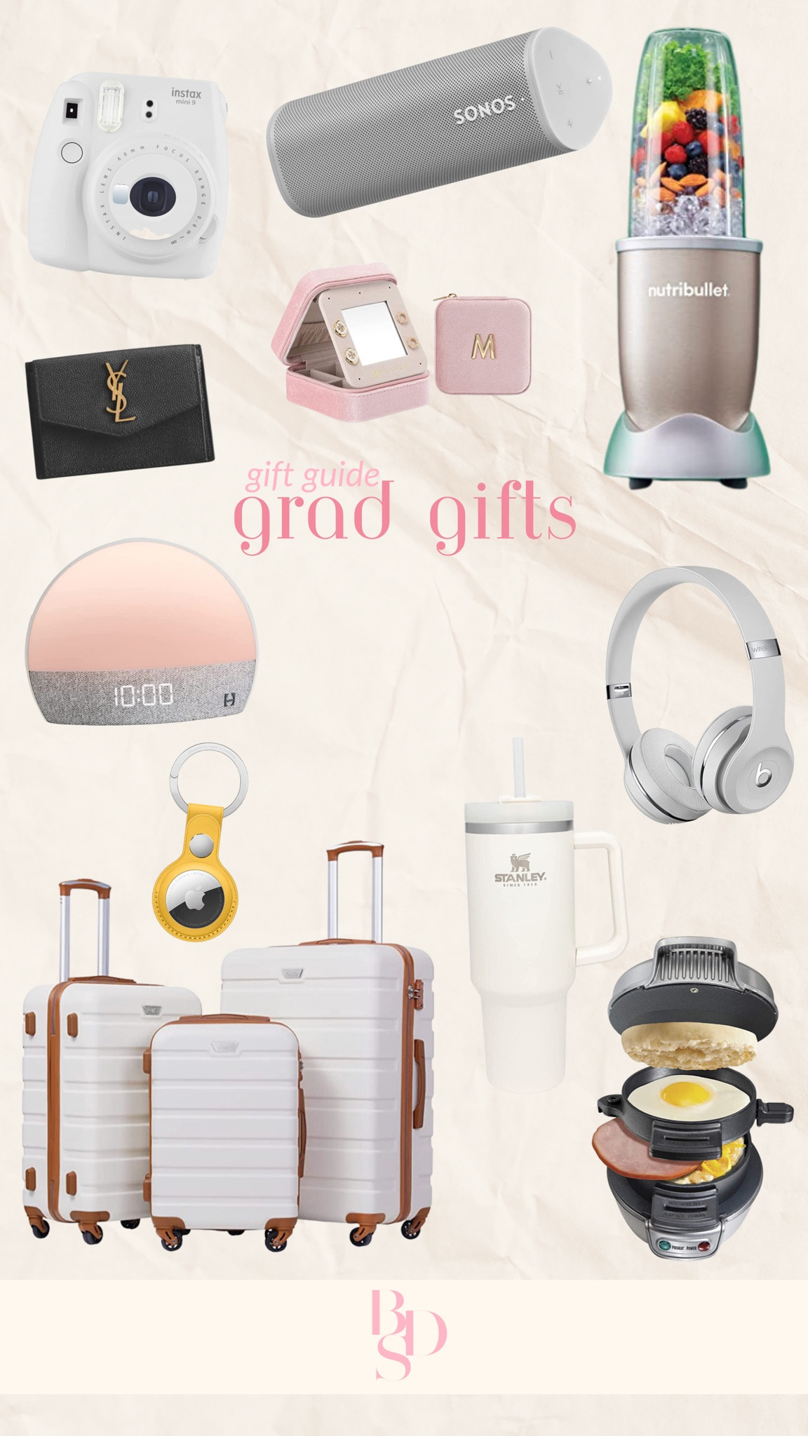 Grad gifts perfect for high school and collage graduations!

Graduation gifts, gifts for grads, Grad gift guide, gifts for her, gifts for him, graduation season 

#LTKunder100 #LTKGiftGuide #LTKFind