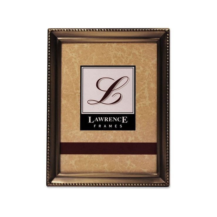 Lawrence Frames 11435 Antique Gold Bead 3.5x5 Picture Frame | Target
