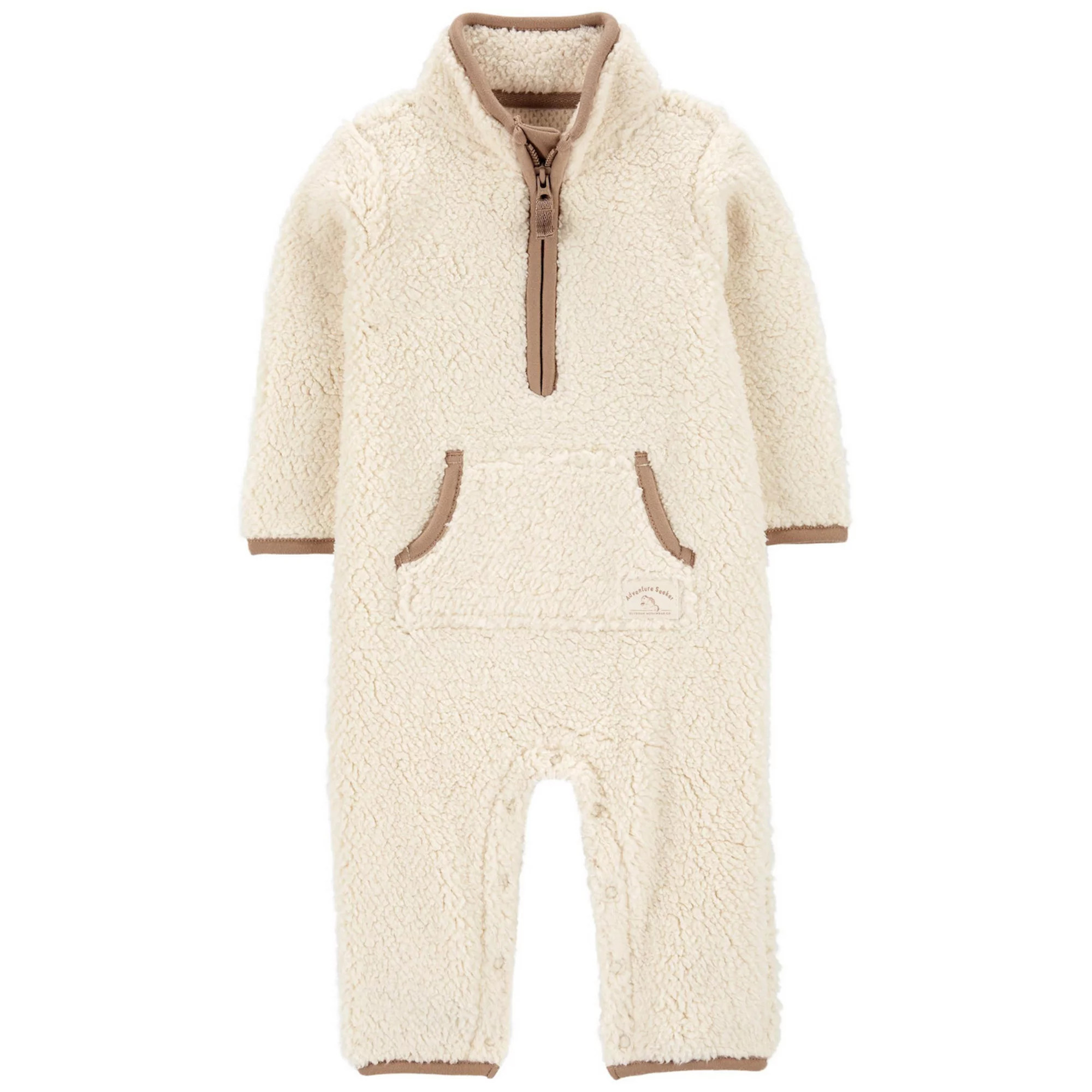 Baby Boy Carter's Sherpa Jumpsuit | Kohl's