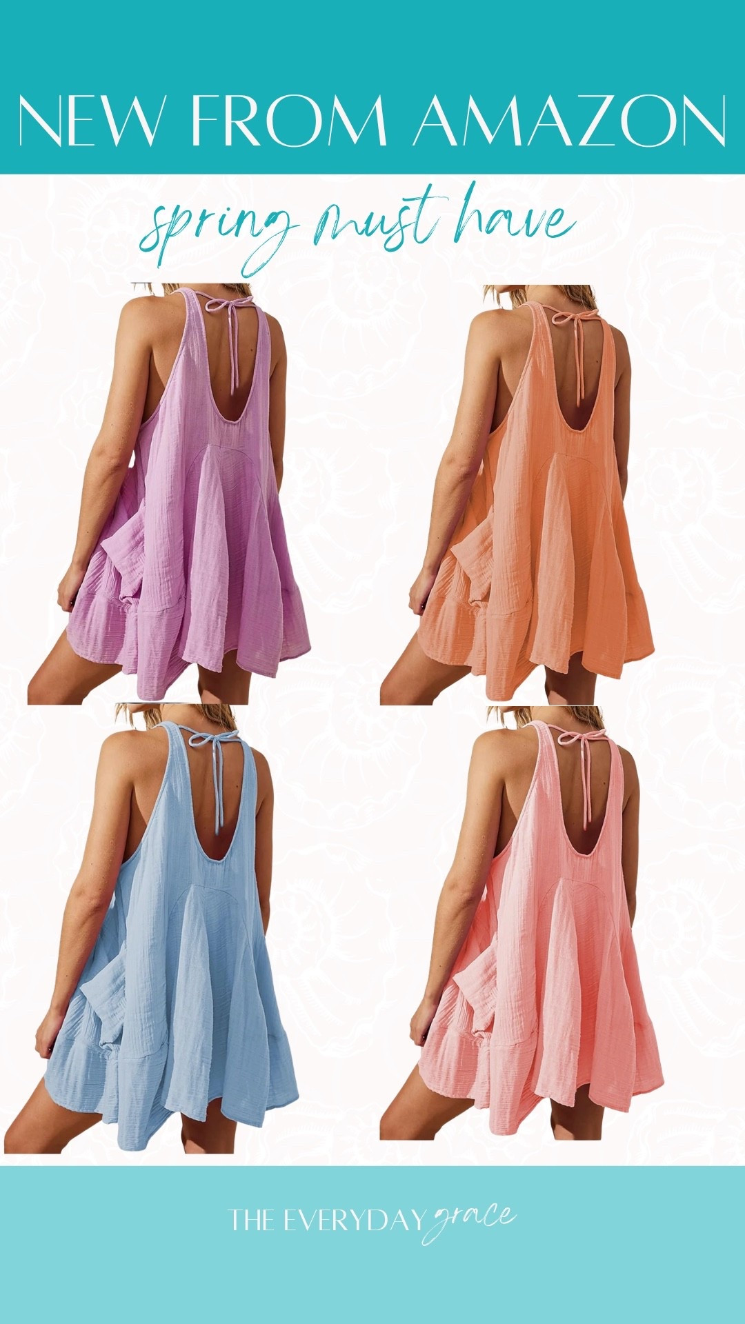 New Amazon finds, swim coverup, summer dress