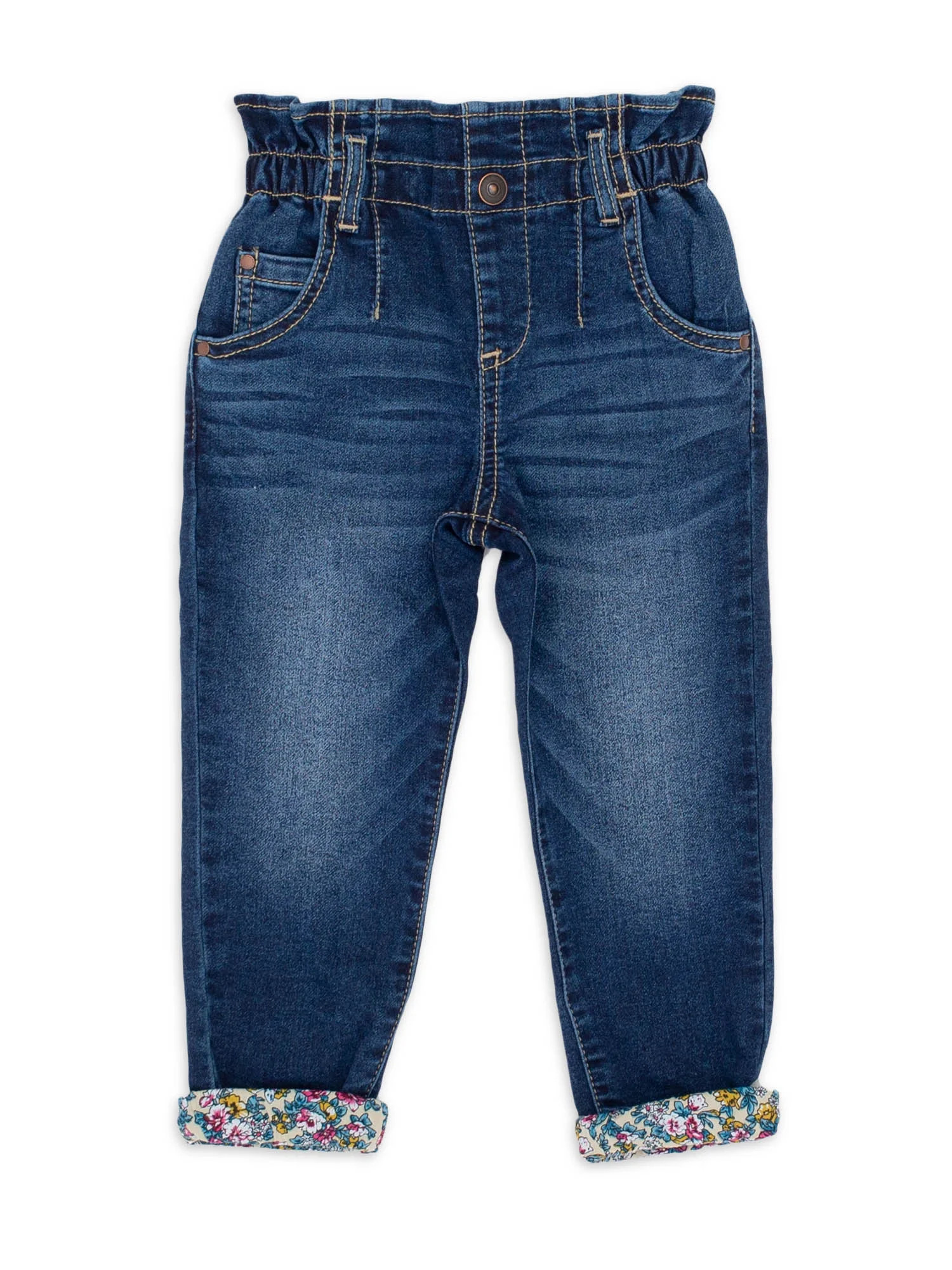 Wonder Nation Baby Girls & Toddler Girls Fashion Pant, Sizes 12M-5T | Walmart (US)