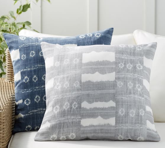 Zuma Stripe Indoor/Outdoor Pillow | Pottery Barn (US)