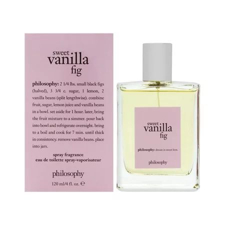 Philosophy Sweet Vanilla Fig 4.0 oz Eau de Toilette Spray | Walmart (US)
