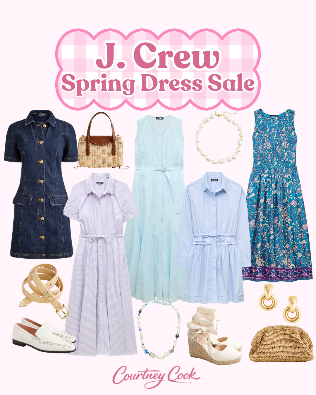 J. Crew spring dress sale!🩵🌷✨30% off dresses & accessories. 

 #LTKootd #LTKSeasonal #LTKSaleAlert