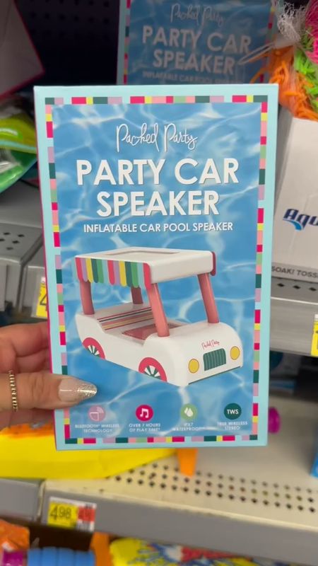 Packed Party summer accessories! This inflatable car pool speaker is my fav! 

#LTKFamily #LTKKids #LTKParties